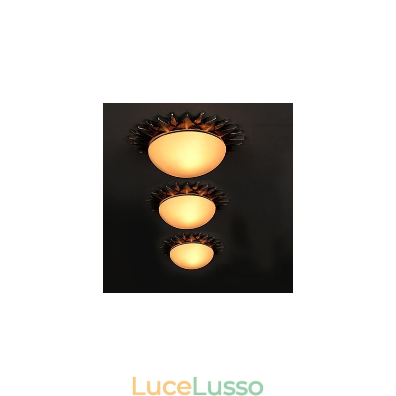 26*8CM Contemporary And Contracted Cartoon Art Sunflowers Absorb Dome Light
