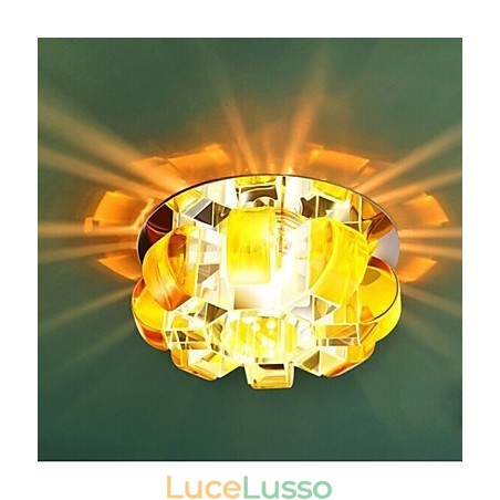 Lampada di cristallo 12*4.5cm Smd CreativeTube Faretto Assorbe la luce della cupola Lampada di cristallo 12*4.5cm Smd CreativeTube Faretto Assorbe la luce della cupola