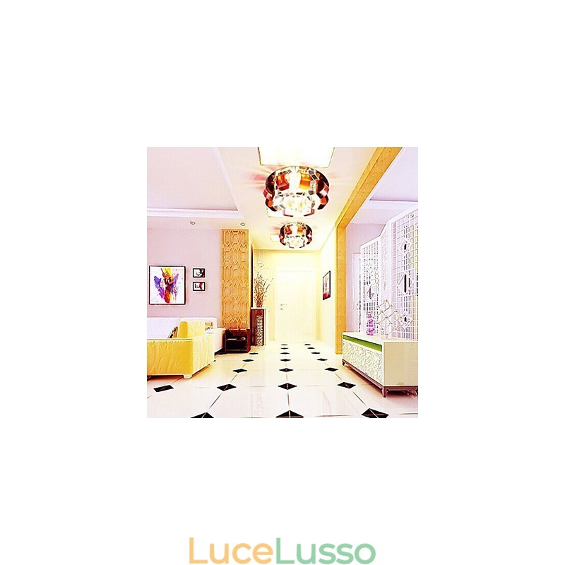 Lampada di cristallo 12*4.5cm Smd CreativeTube Faretto Assorbe la luce della cupola