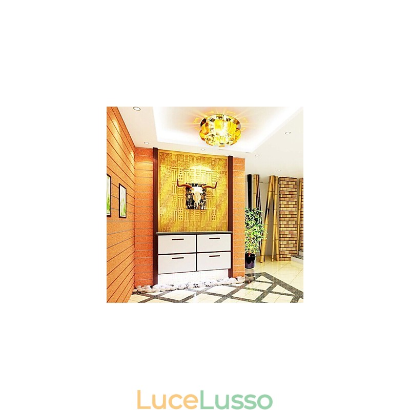 Lampada di cristallo 12*4.5cm Smd CreativeTube Faretto Assorbe la luce della cupola