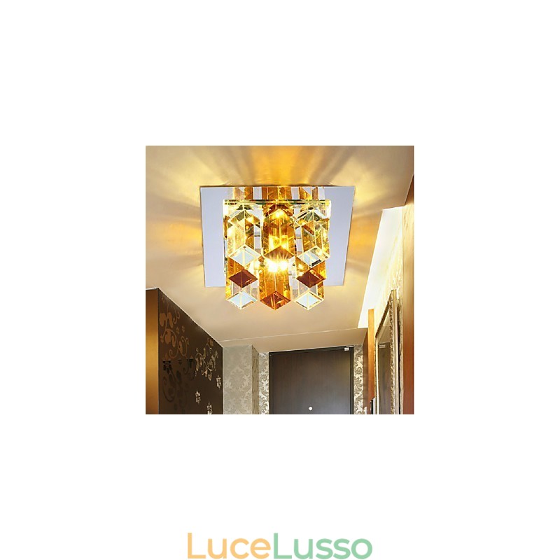 Lampada di cristallo 12*4.5cm Smd CreativeTube Faretto Assorbe la luce della cupola