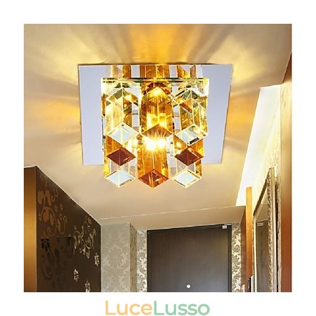 Lampada di cristallo 12*4.5cm Smd CreativeTube Faretto Assorbe la luce della cupola Lampada di cristallo 12*4.5cm Smd CreativeTube Faretto Assorbe la luce della cupola