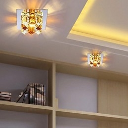 Lampada di cristallo 12*4.5cm Smd CreativeTube Faretto Assorbe la luce della cupola