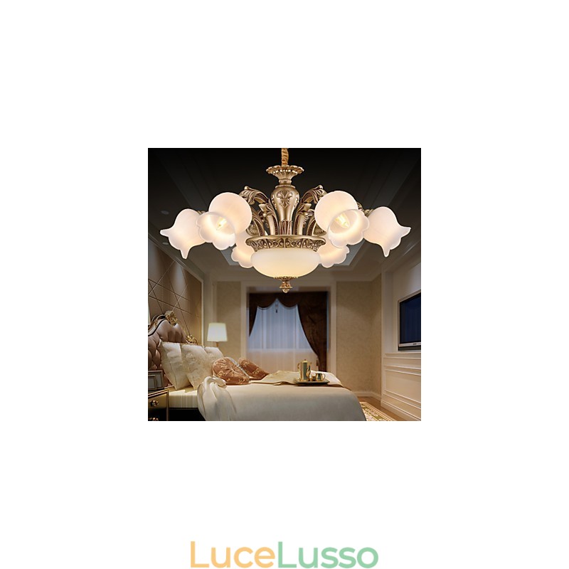 Moderno Contemporaneo Altri Lampadari in Metallo