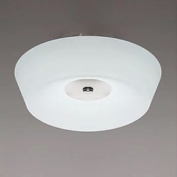 Lampada da soffitto moderna e contemporanea in metallo cromato da 77 W