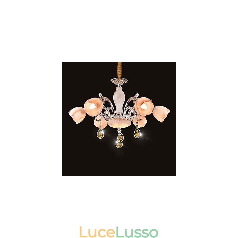 Moderno Contemporaneo Altri Lampadari in Metallo