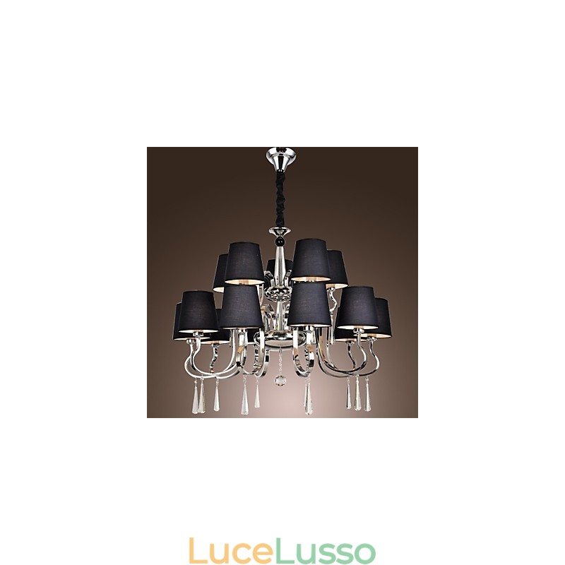 Moderno Contemporaneo Tradizionale Classico Rustico Lodge Vintage Country Isola Lampadario in metallo cromato