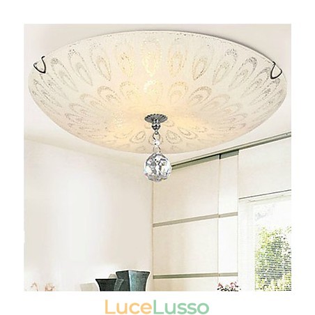 Moderno Contemporaneo Cristallo Montaggio a FiloCamera da Letto