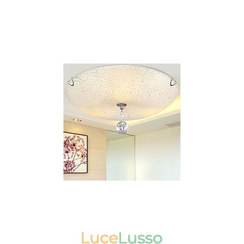 Lampada da soffitto in cristallo
