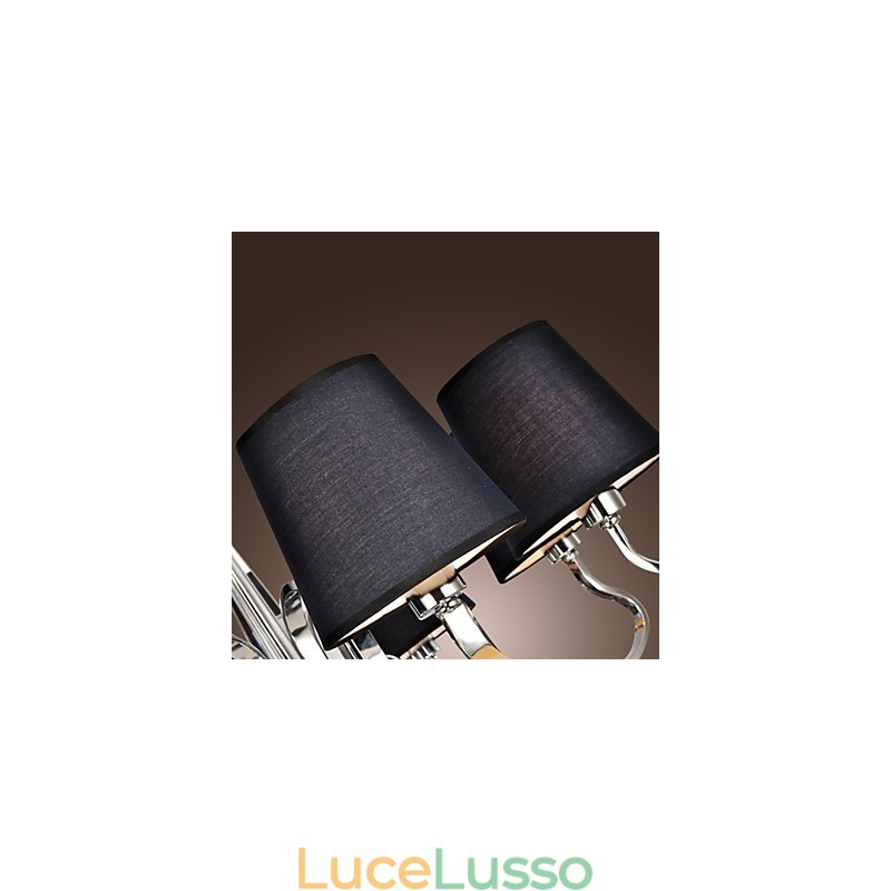 Moderno Contemporaneo Tradizionale Classico Rustico Lodge Vintage Country Isola Lampadario in metallo cromato