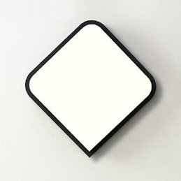 Lampada da soffitto moderna e contemporanea in metallo con verniciatura a filo