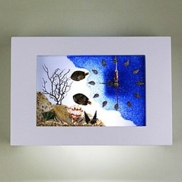 Applique da parete Country Wood Bamboo