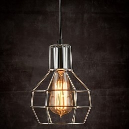 Lampada a sospensione creativa in stile americano a 1 luce