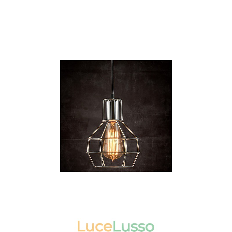 Lampada a sospensione creativa in stile americano a 1 luce