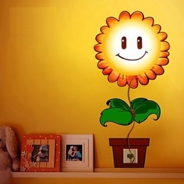 Applique da parete moderna contemporanea creativa 3 D carta da parati lampada da parete luce