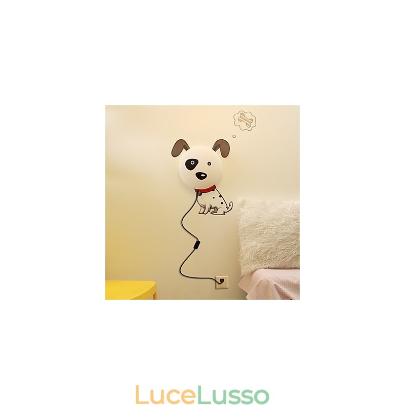Plastica resistente alle alte temperature e 10 °C può rimuovere gli adesivi murali Lampada da parete creativa in carta da parati 3D