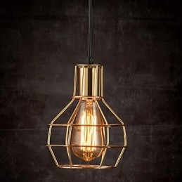 Lampada a sospensione creativa in stile americano a 1 luce