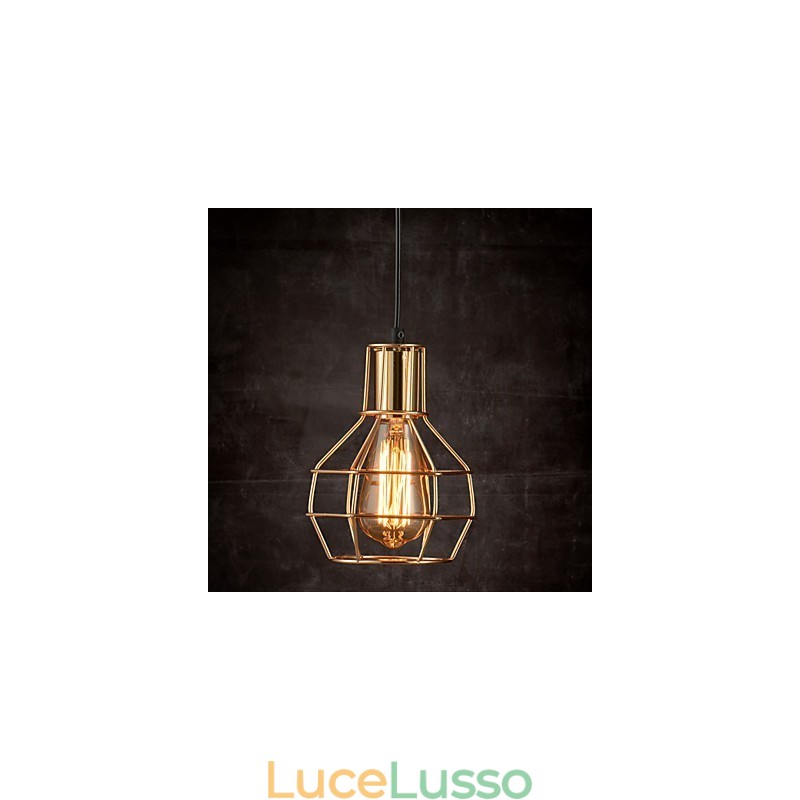 Lampada a sospensione creativa in stile americano a 1 luce
