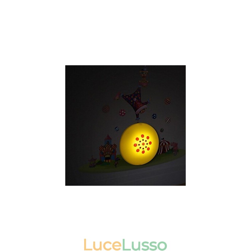 Lampada da parete in plastica resistente alle alte temperature e 10 °C può rimuovere la carta da parati creativa 3D
