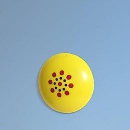Lampada da parete in plastica resistente alle alte temperature e 10 °C può rimuovere la carta da parati creativa 3D