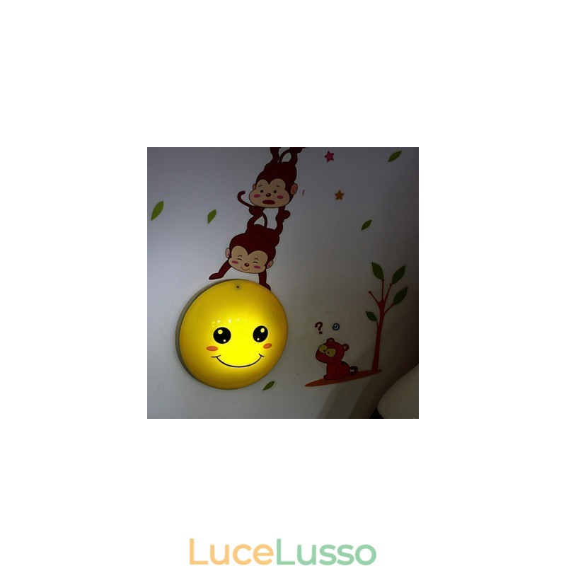 Adesivi murali Scimmie luce attivata intelligente induzione smetope ornamento lampada da parete