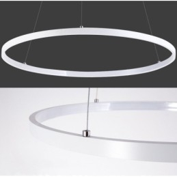 Lampada a sospensione dimmerabile con telecomando Design moderno Tre anelli