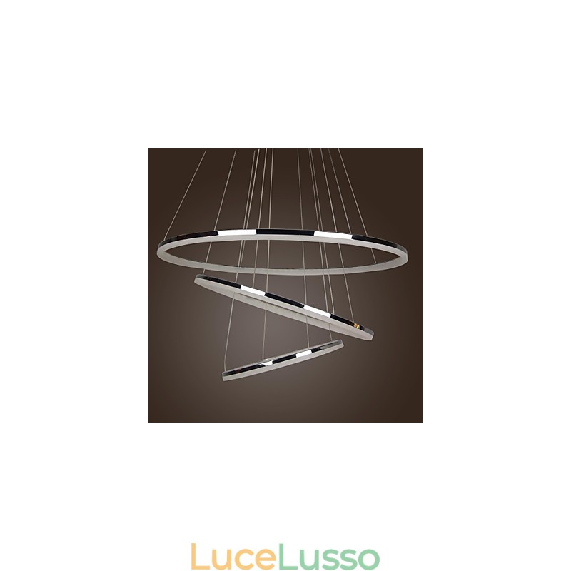 Lampada a sospensione in metallo elettroplaccato stile mini moderno e contemporaneo da 70 W