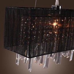 Moderna isola contemporanea cristallo altri lampada a sospensione in metallo