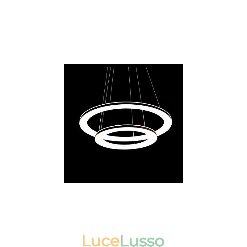 Lampada a sospensione moderna in metallo contemporaneo