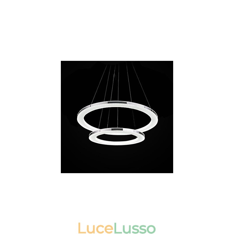 Lampada a sospensione moderna in metallo contemporaneo