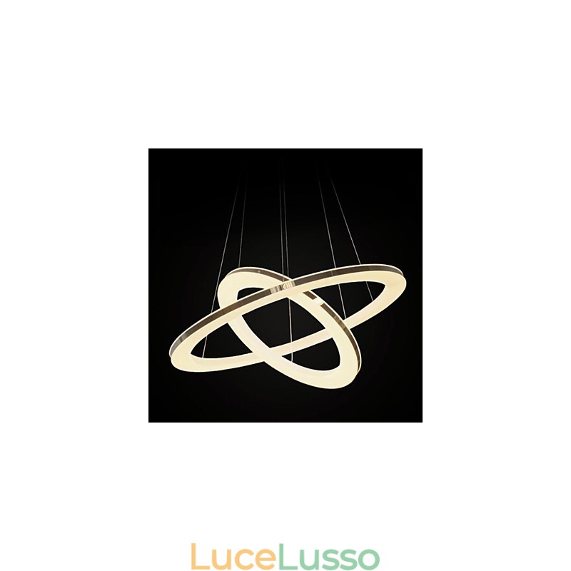 Lampada a sospensione moderna in metallo contemporaneo