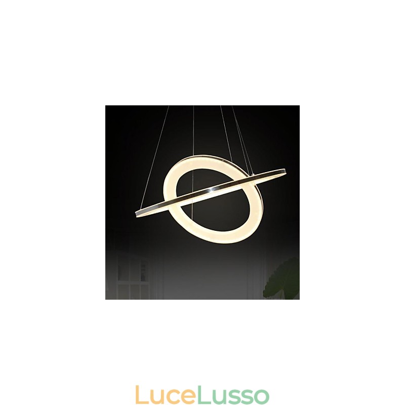 Lampada a sospensione moderna in metallo contemporaneo