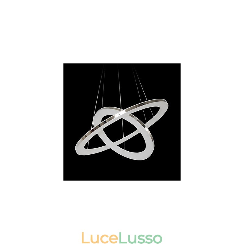 Lampada a sospensione moderna in metallo contemporaneo