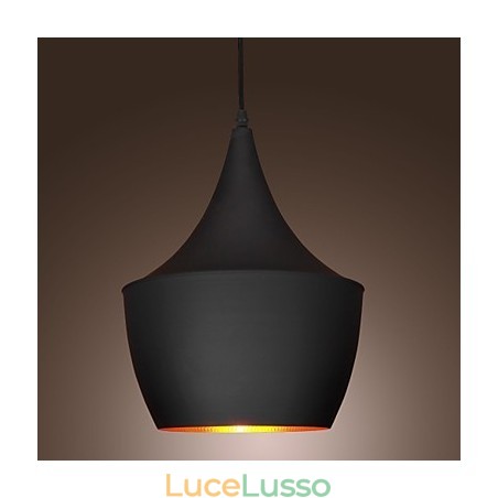 Lampada a sospensione Retro Vintage Tom Dixon Design Nero Lampada a sospensione Retro Vintage Tom Dixon Design Nero