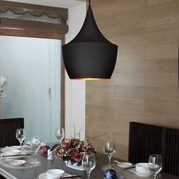 Lampada a sospensione Retro Vintage Tom Dixon Design Nero