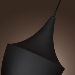 Lampada a sospensione Retro Vintage Tom Dixon Design Nero