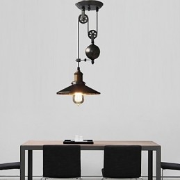 Luci pendenti Rustico Lodge Vintage Retro Country Garage Metallo