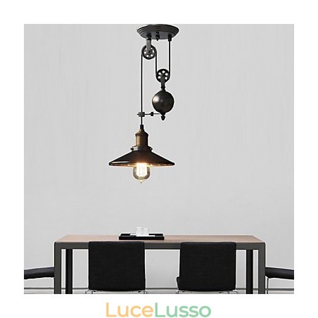Luci pendenti Rustico Lodge Vintage Retro Country Garage Metallo Luci pendenti Rustico Lodge Vintage Retro Country Garage Metallo