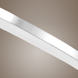 Lampada a sospensione dal design moderno, anello singolo in acrilico di alta qualità