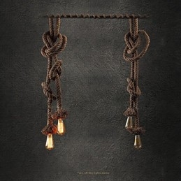 Lampade a sospensione 2 luci Il vento industriale che ripristina i modi antichi è il bancone del bar creativo droplight