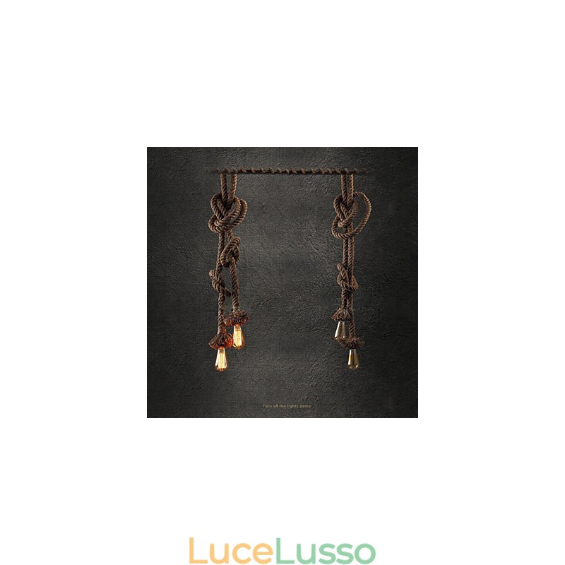 Lampade a sospensione 2 luci Il vento industriale che ripristina i modi antichi è il bancone del bar creativo droplight