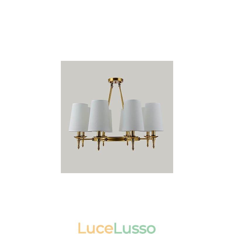 8 luci moderne e contemporanee decorative a sospensione di design per la famiglia