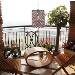 Lampada a sospensione a goccia di cristallo in stile cilindro