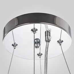 Lampadario a tamburo moderno 4 luci