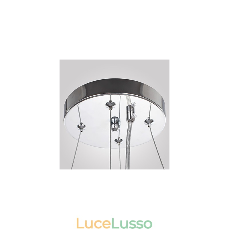 Lampadario a tamburo moderno 4 luci