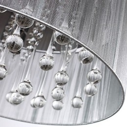 Lampadario a tamburo moderno 4 luci