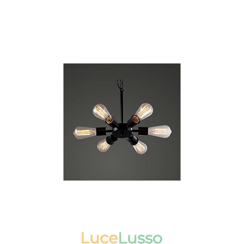 Lampadario retrò Edison