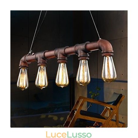 American Country Industrial Porch Loft Conduit Droplight American Country Industrial Porch Loft Conduit Droplight