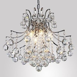 Lampada a sospensione di lusso moderna in cristallo Living 6 luci