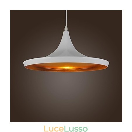 Lampada a sospensione in metallo con pittura moderna contemporanea country retrò Lampada a sospensione in metallo con pittura moderna contemporanea country retrò